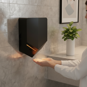 Secador de Manos W-101 Económico para Hoteles y Oficinas, Secado Rápido, LED Azul, ABS, para Baños Públicos Comerciales W-101 1. Compatible con Ada - Product Image 2
