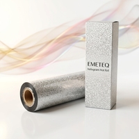Rouleaux de feuille de dorure à chaud personnalisés pour l'impression d'emballages avec effet texture or PET, nouvelle arrivée