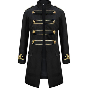 Người đàn ông Victoria edwardian steampunk trench coat frock outwear cổ điển hoàng tử Áo Khoác Thời Trung Cổ Phục Hưng Áo khoác cosplay trang phục - Product Image 4