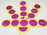 Sceau autocollant personnalisé, mp103, de haute qualité, gaufrage de timbres avec votre Logo monogramme