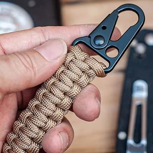 Clip de nailon para cinturón con gancho de hebilla para botella de agua, mosquetón EDC para exteriores, colgador para mochila, clip de cinturón para campamento - Product Image 6