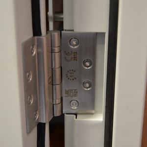 <span class=keywords><strong>Porte</strong></span> coupe-feu en acier ignifuge de sécurité pour supermarchés et hôpitaux, de conception architecturale moderne, sur mesure, aux dimensions standard Mexin, certifiée UL - Product Image 5