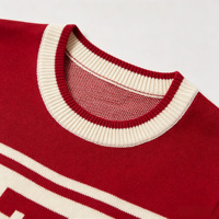 Pull-over personnalisé OEM pour hommes, chemises à manches courtes, pull jacquard à lettres graphiques, pull en tricot décontracté pour hommes, nouvelle arrivée