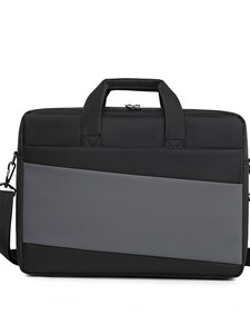 Sac pour ordinateur portable en polyester imperméable, sac de voyage d'affaires, sac bandoulière, sac à main, sac décontracté, nouveau sac pour ordinateur portable fin en nylon avec logo personnalisé - Product Image 5