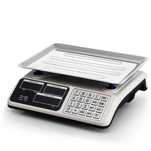 Digitale <span class=keywords><strong>30kg</strong></span> Gewichtsberechnungswaage mit LED-Anzeige OEM Anpassbare Preisberechnungswaage mit LCD-Anzeige ODM-Unterstützung - Product Image 1