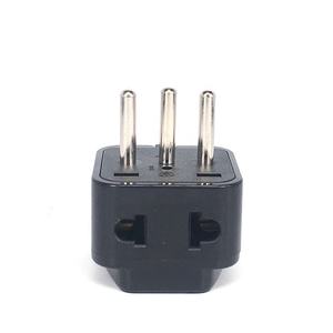 Универсальный Сертифицированный ЕС 2 в 1 швейцарский Fiji India Singapore HK EU UK AU US to Italy Штекерный адаптер преобразователь типа L Plug & Socket - Product Image 4