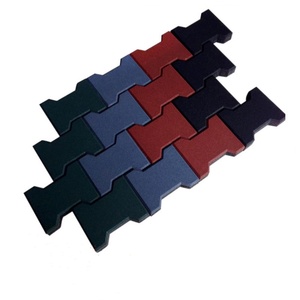 Bán Buôn Không-Độc Hại Ngựa Đường đua Con Chó Xương Hình Dạng Cao Su Sàn Gạch <span class=keywords><strong>Paver</strong></span> Gạch - Product Image 3