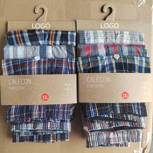 Accetta OEM Classic Plaid <span class=keywords><strong>Boxer</strong></span> da <span class=keywords><strong>uomo</strong></span> in <span class=keywords><strong>cotone</strong></span> intimo da <span class=keywords><strong>uomo</strong></span> in tessuto Homme mutandine <span class=keywords><strong>Boxer</strong></span> - Product Image 6