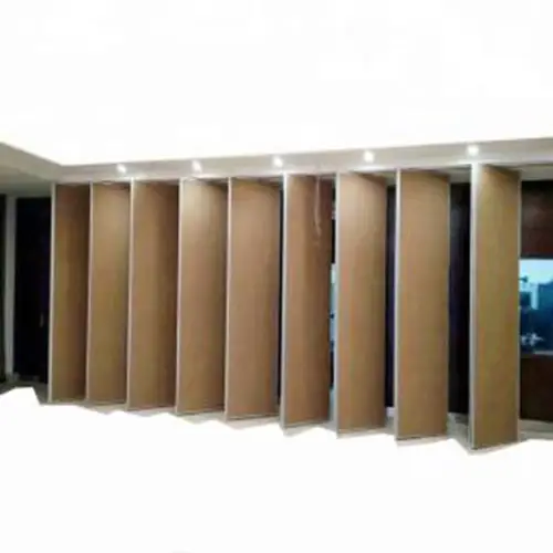 Divisor dobrável deslizante de quarto, divisões e paredes móveis acústicas e dobráveis