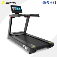 Caminadora Comercial Brightway de Alta Resistencia para Gimnasio, Equipo de Entrenamiento Cardiovascular, Caminadora Eléctrica Multifuncional