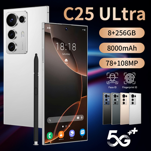 สมาร์ทโฟน Android C25 Ultra รุ่นดั้งเดิม 8GB+256GB 8000mAh 5G CDMA LTE รองรับซิมคู่ รุ่นปลดล็อค ระบบจดจำใบหน้า กล้อง 108MP S27ultra - Product Image 6
