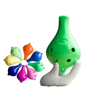 Ocarina en plastique 6 trous Alto C Tune enseignement vulgarisation Ocarina Instruments <span class=keywords><strong>de</strong></span> <span class=keywords><strong>musique</strong></span> pour enfants - Product Image 1