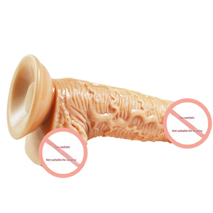 Battery <b>Vibration</b> Eco-Friendly 100% Waterproof Realistic Dildos Feel Like Skin with Suction Cup Hands-Free Play Body-Safe - Product Image 4