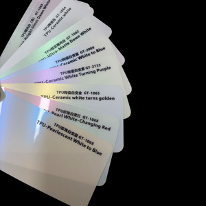 Pellicola Adesiva Rimovibile per Carrozzeria Auto in TPU, Cambio Colore da Bianco Perla a <span class=keywords><strong>Blu</strong></span>/Oro/Rosso/Verde/<span class=keywords><strong>Viola</strong></span>, Protezione UV <span class=keywords><strong>e</strong></span> Auto-Riparazione - Product Image 1