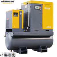 Compresseur d'air à vis 11KW 15HP 1,1-1,6 M3/min 39-57 Cfm 7-13 bar pour réparation automobile/ outils pneumatiques/ ateliers de travail du bois