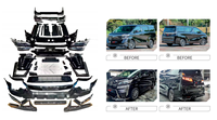2022 Vellfire série 35 Bodykit Alphard modèle nouvelle mise à niveau pare-chocs avant phare pare-chocs arrière pour 2015-2018 Vellfire série 30
