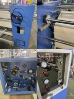 Presse à chaud automatique pour transfert thermique par sublimation, rouleau de tissu à rouleaux, machine à rouleaux de presse à chaud, 4 pieds pour tissu