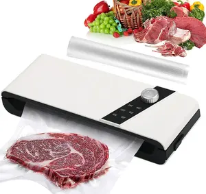OOTD Removable Chamber Automatic Vacuum Sealer Built-in Cutter Portable Vacuum Sealer Machine