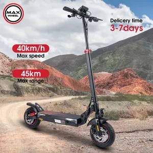 Modischer Erwachsenen-Motorrad elektrischer faltbarer Roller Gelände-Elektro-Scooter 500w 2024