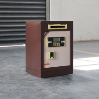 Coffre-fort ignifuge de luxe sur mesure de grande taille pour argent et bijoux, avec fente d'insertion, coffre-fort commercial en métal, serrure électronique et à clé