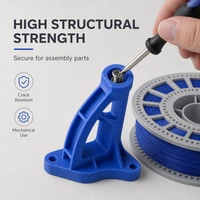 Filamen ABS Grosir 1.75mm 1KG Printer 3D Tahan Benturan Tinggi Tahan Panas Tanpa Serat Halus Tahan Lama Kustom OEM Vakum