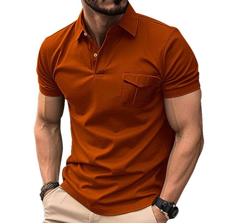 Polos de algodón de alta calidad con logotipo bordado