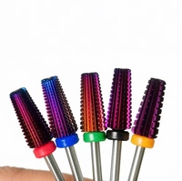Kit de manucure professionnel 5-en-1 en carbure de tungstène composite pour retirer les résidus sur les faux ongles en gel souple