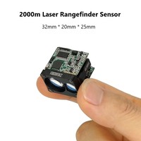 Module de télémètre laser à mesure continue TTL 2000m Capteur de distance laser 905nm Télémètre laser 2km avec interface RS232