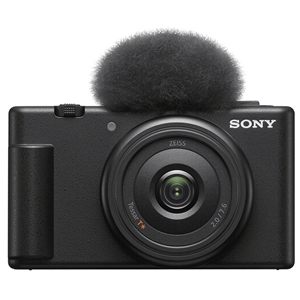 กล้องมิเรอร์เลส HD ZV-1F มากตัว vlogging พร้อมคุณสมบัติการบันทึกการจับภาพเมมโมรี่การ์ดที่เข้ากันได้กับสีดำและสีขาว ZV-1F NY - Product Image 3
