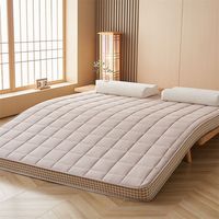 Surmatelas Futon pour un Sommeil Optimal – Qualité Naturelle, Valeur Luxe, Matelas en Mousse Roulée, Soulagement de la Pression, Mousse Gel Haute Densité