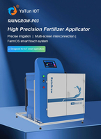 Máquina Inteligente de Fertirrigación Metálica, Control Preciso de EC y pH, Riego Automático Impulsado por Bomba con Monitoreo Remoto