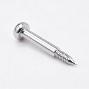 Tornillo Autorroscante de Cabeza Esférica de Acero Inoxidable, Eje Semiliso, Fijación Personalizada No Estándar, Métrico/Pulgadas, Recubierto de Óxido Negro - Product Image 4