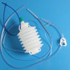 Dispositif de drainage à pression négative MediCare 400 ml à double tube pour décompression gastro-intestinale, de qualité médicale, jetable - Product Image 1