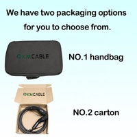 Nouveau câble de recharge pour VE Type 2 Type 2 22kW en spirale 32A Protection IP54/IP67 Gain de place TPU Vente en gros usine pour 4S Auto
