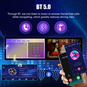 23.6/21.6 Inch Phổ Màn Hình Kép <span class=keywords><strong>Android</strong></span> Xe Đài Phá<span class=keywords><strong>t</strong></span> Thanh Xe DVD Máy Nghe Nhạc Autoradio Xe Stereo Navigation GPS Carplay <span class=keywords><strong>Android</strong></span> <span class=keywords><strong>T</strong></span>ự Động - Product Image 5