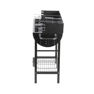 Household Rotisserie Motor Charcoal Grill Large Outdoor Smoked American BBQ Courtyard Oven