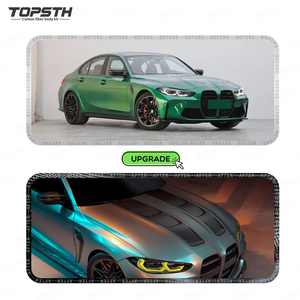 Capó de motor de fibra de carbono seco ODM OEM para <span class=keywords><strong>BMW</strong></span> M3 G80 M4 G82 AC Style Actualización de capó de coche ligero de alta calidad - Product Image 2