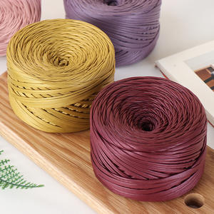 Fancy 95% Poliéster 5% Spandex Cuero mate mezclado como camiseta Hilo de tejer en <span class=keywords><strong>stock</strong></span> - Product Image 3