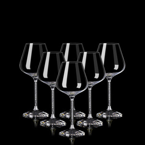 Creative American Style Wine <b>Glass</b> Wine Gift Box Packaging Molding Soda Lime <b>Glass</b> Home Bar Drinkware <b>Goblet</b> Set - Product Image 2