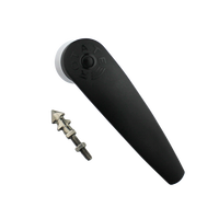 Poignées de porte industrielles SK1-9003, serrure de porte de four, poignée de traction en acier inoxydable pour équipement de cuisine