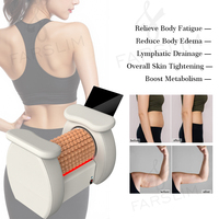 Chaise de massage électrique à rouleaux pour le corps, drainage lymphatique, machine à rouleaux pour le remodelage corporel, réduction de la cellulite, machine à rouleaux musculaires