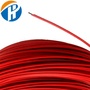 Silicone Rubber Copper Wire 1.5 2.5 4 6 sq mm Single core High Temperature Rubber Cable Silicone Wire