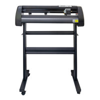 375mm 720mm 1350mm Mini pequeños sensores De contorno automático láser Ccd pegatina cortador De vinilo gráfico Plotter De corte máquina De Corte