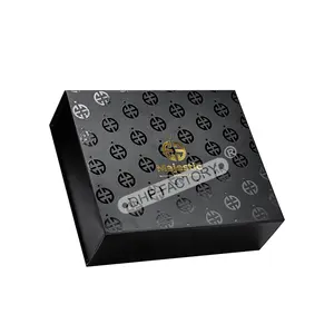 Custom Logo Black Matte Luxury Soft Touch Spot Glossy UV Print Rigid Magnetic Cardboard Gift Boxes XL