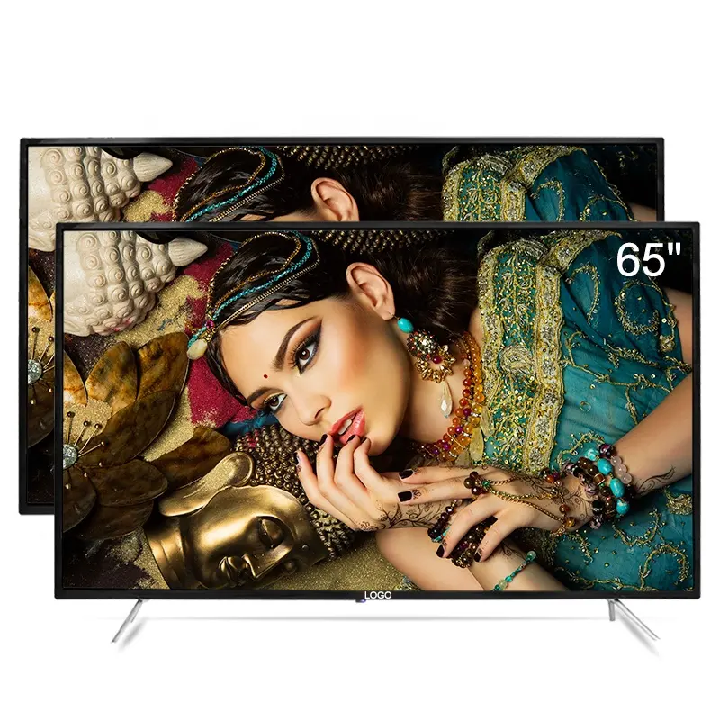 Android Smart TV 65 Polegadas 2023 3D Inteligente Monitor de LED TV 55 Polegadas 4K Inteligente OEM 32 43 50 60 75 85 Polegadas TV 4 2K K