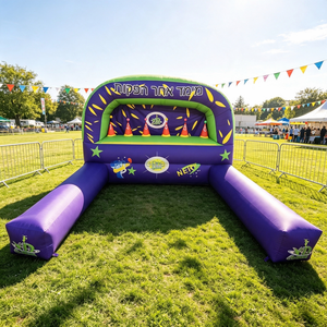 Juego de Tiro Inflable Interactivo para Exteriores, Campo de Tiro Gigante con Pistolas <span class=keywords><strong>Nerf</strong></span> Inflables para Niños y Eventos Familiares - Product Image 1