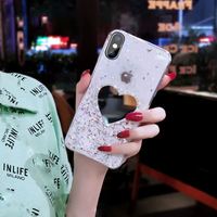Vente en gros de coques de téléphone pour femmes de luxe en TPU antichoc pour 12/13 Pro Max, style bling star, miroir en forme de cœur, diamant multicolore