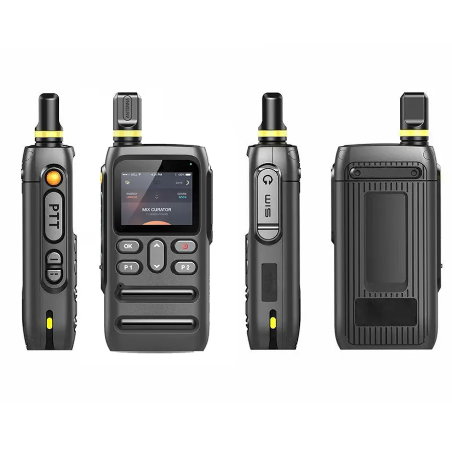 GT-700 Zello 4 аппарат не привязан к оператору сотовой связи радио, Wi-Fi, GPS и Walkie Talkie S Walkies реальные PTT Android иди и болтай Walkie Talkie с мобильными микрoуправлением слушения 100 км 200 км дальность T002