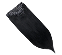 Extensions de cheveux humains Remy vierges originales de haute qualité à clipser, 22, 26, 28 pouces, invisibles, double épaisseur