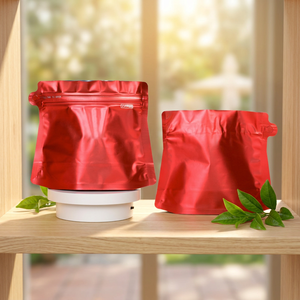 En stock: 100 bolsas para granos de café con válvula, ecológicas, de fondo plano, a prueba de humedad, tipo stand-up pouch, de alta calidad, ideales para regalo o almacenamiento de granos de café. - Product Image 2